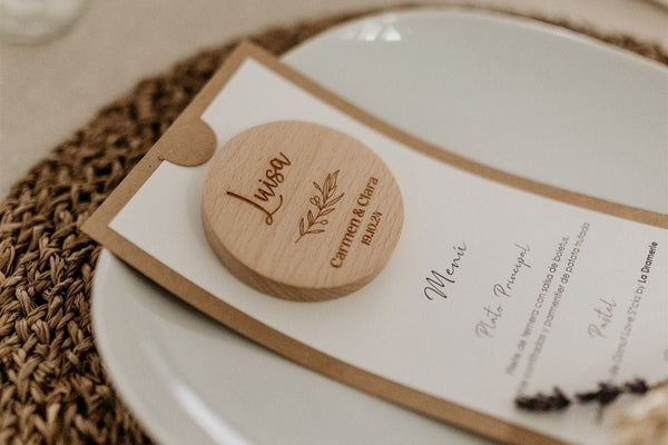 Marcasitios - Espejo de madera