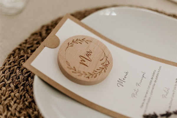 Marcasitios - Espejo de madera