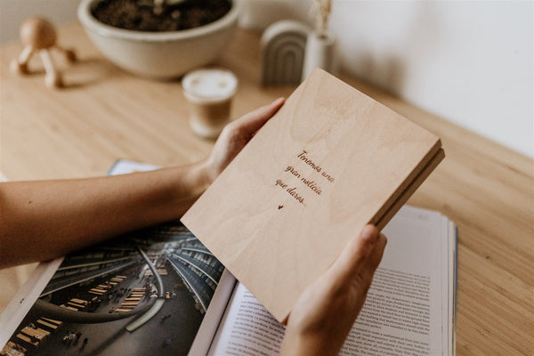 Marco de fotos personalizado libro - ¡Vais a ser...!