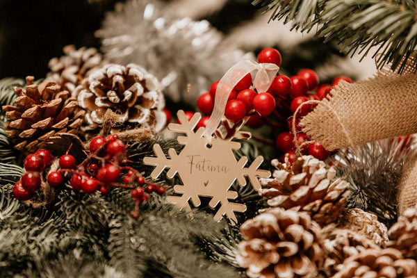 Adorno Navidad - Copo de nieve