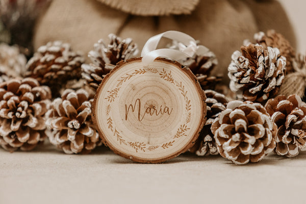 Adorno Rodaja de madera