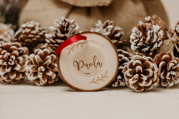 Adorno Rodaja de madera