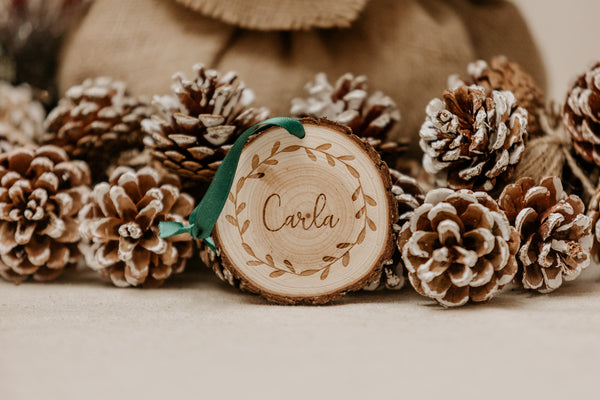 Adorno Rodaja de madera