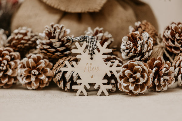 Adorno Navidad - Copo de nieve