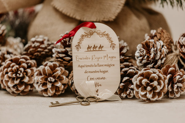 Llave mágica -Ovalada