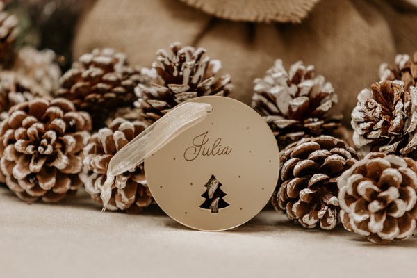 Adorno Navidad - Redonda árbol