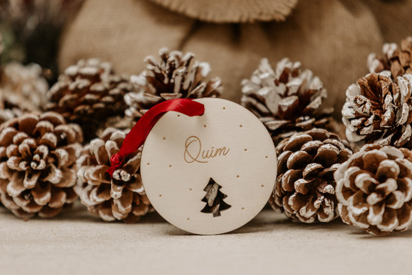 Adorno Navidad - Redonda árbol