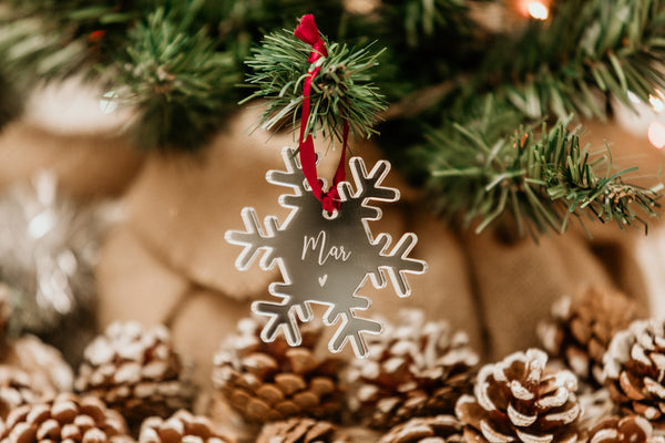 Adorno Navidad - Copo de nieve