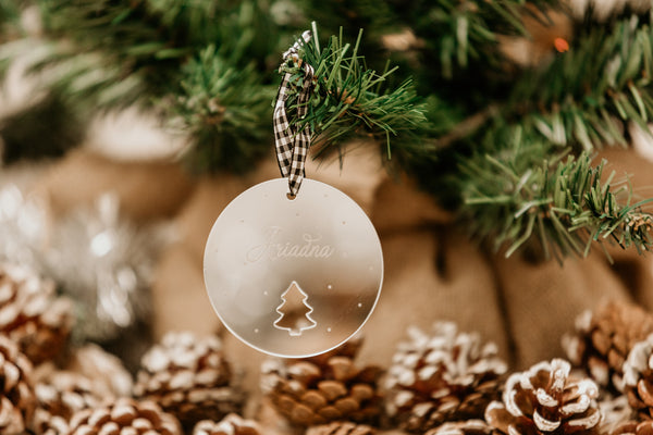 Adorno Navidad - Redonda árbol