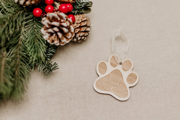 Adorno Navidad - Huella