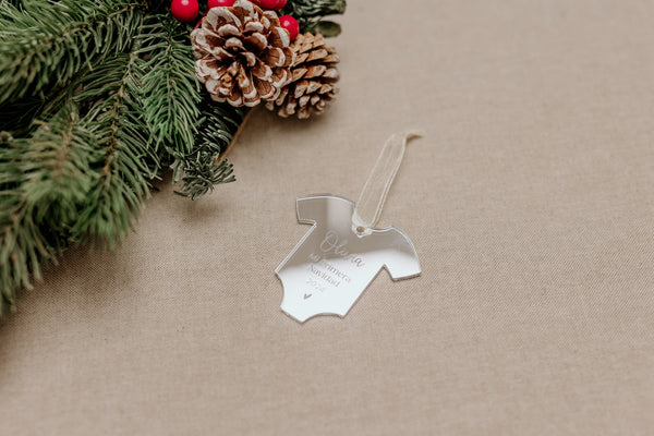 Adorno Navidad - Body bebé