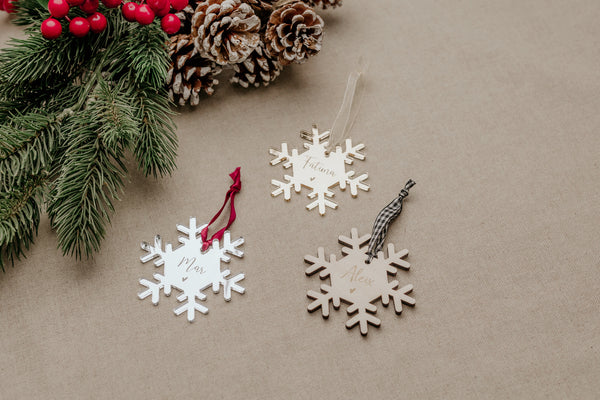 Adorno Navidad - Copo de nieve