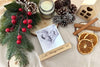 Base porta fotos - Navidad