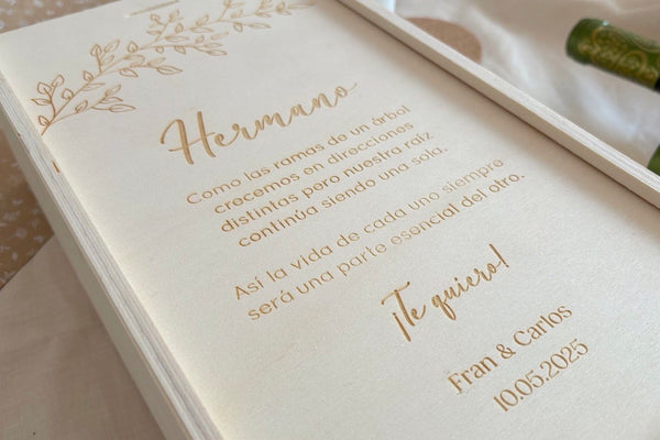 Caja vino doble - Rama