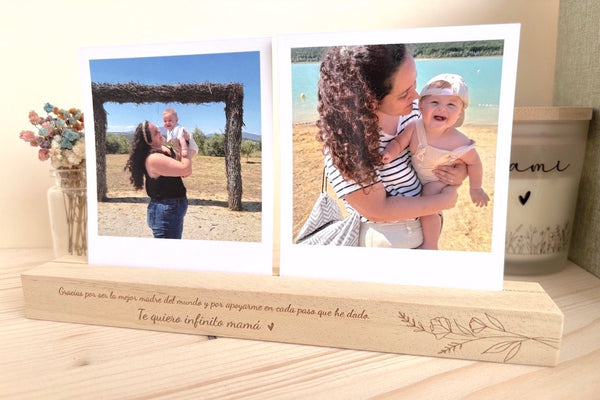 Base porta fotos - Mediana