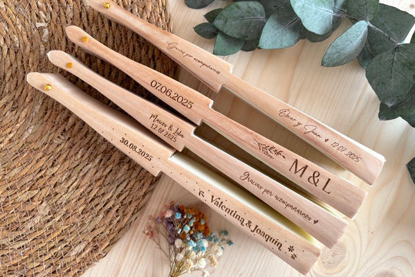 Abanicos de madera personalizados