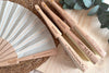 Abanicos de madera personalizados