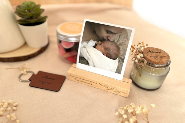 Caja regalo - Día de la madre (base porta fotos)