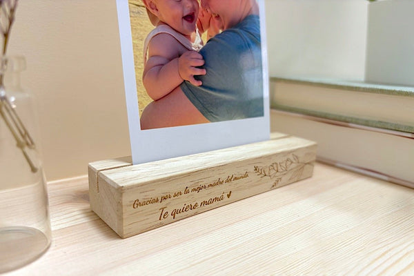 Caja regalo - Día de la madre (base porta fotos)