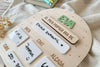 Placa madera personalizada - Primeras veces