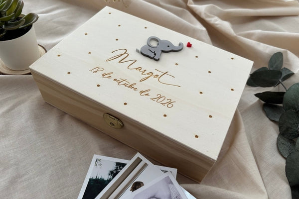 Caja recuerdos - Elefante