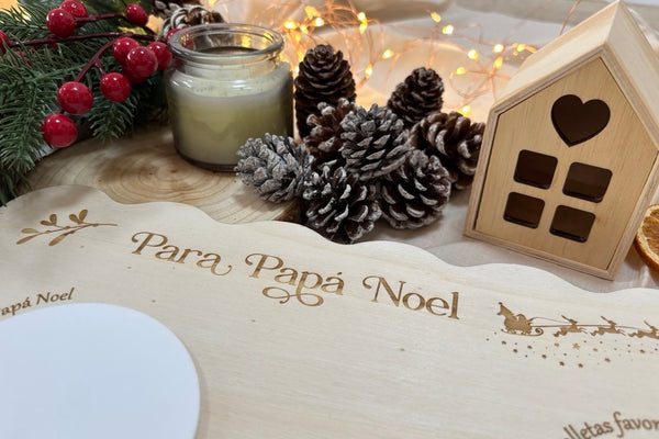Bandeja Navidad personalizada