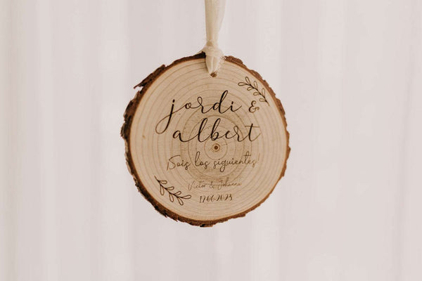 Rodaja madera ¡Sois los siguientes! - Ramitas - Lletres de Vida