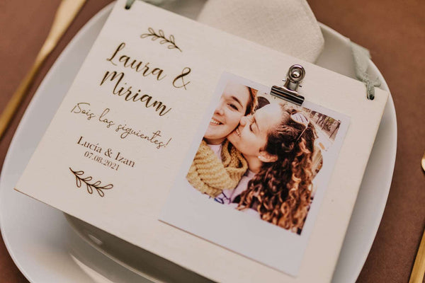 Marco de fotos ¡Sois los siguientes! - Lletres de Vida