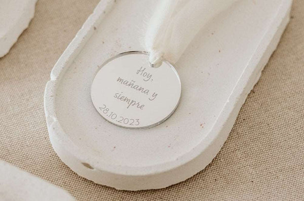 Medalla para ramo - Frase