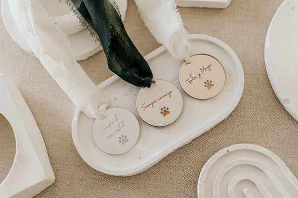 Medalla para ramo - Huella