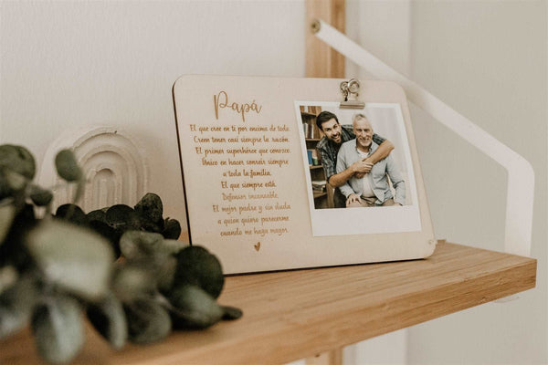 Marco de fotos personalizado corazón