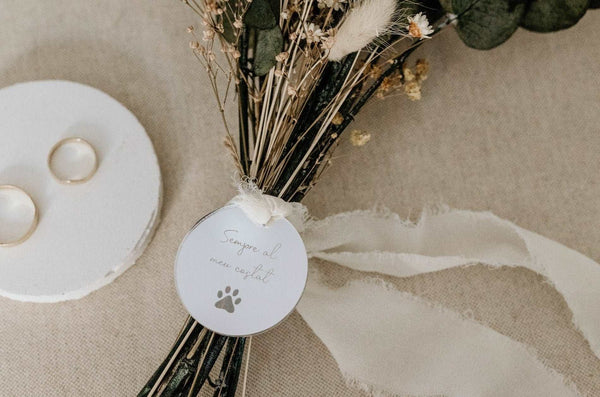 Medalla para ramo - Huella