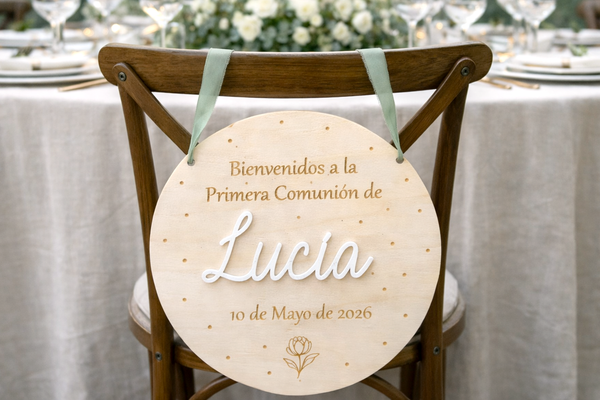 Cartel Redondo puntitos