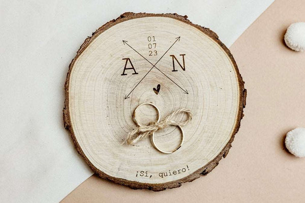 Porta alianzas - Flechas iniciales - Lletres de Vida