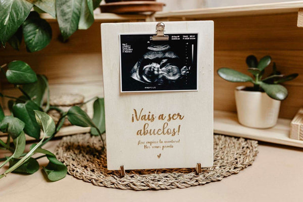 Marco de fotos personalizado - ¡Vais a ser...! - Lletres de Vida