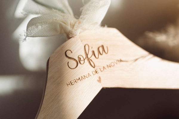 Percha - Frase personalizada - Lletres de Vida