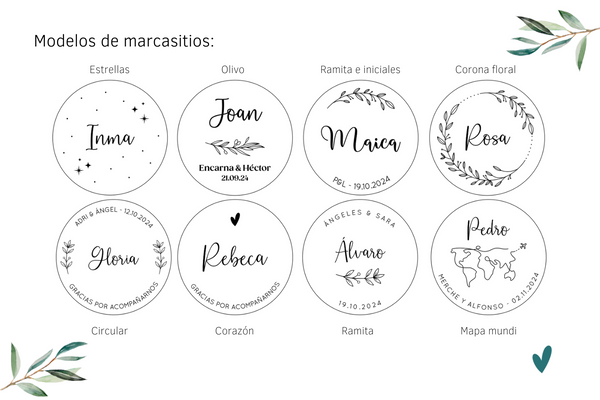 Marcasitios - Posavasos de corcho