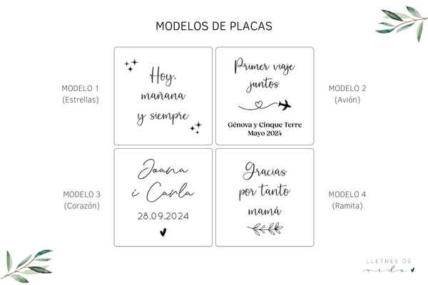 Marco de fotos - Cuadrado 8 fotos