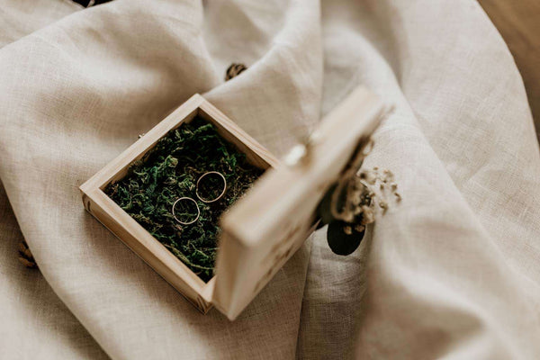 Caja Porta alianzas - Ramillete - Lletres de Vida