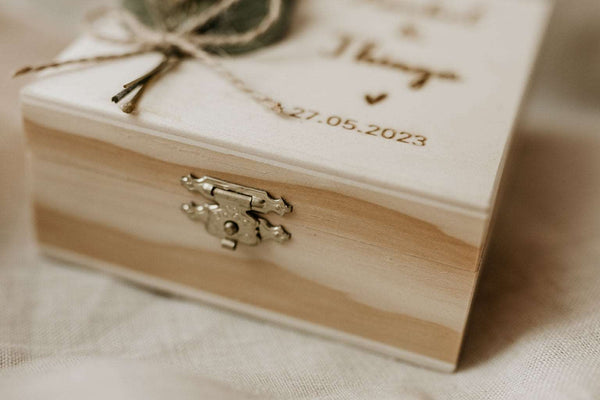 Caja Porta alianzas - Ramillete - Lletres de Vida