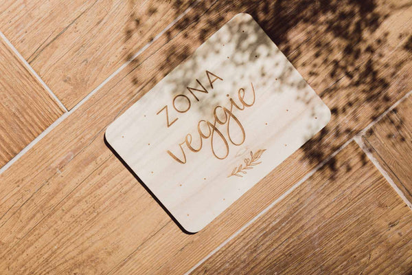 Cartel - Zona veggie - Lletres de Vida