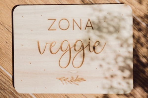 Cartel - Zona veggie - Lletres de Vida