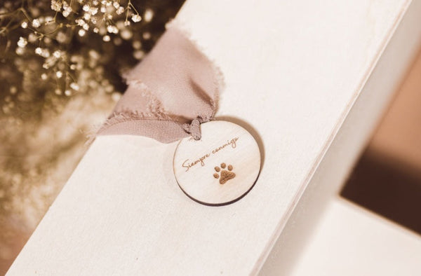 Medalla para ramo - Huella - Lletres de Vida