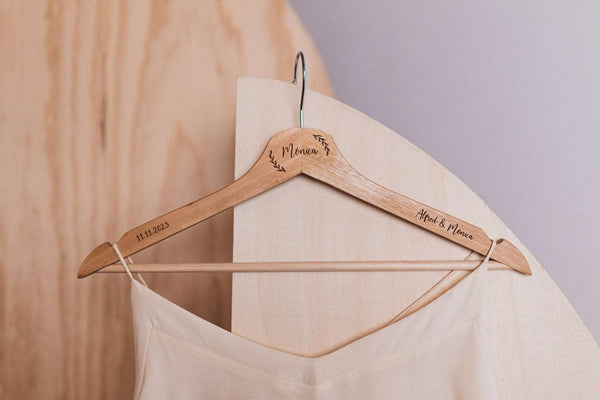 Percha - Ramitas laurel 3 grabados - Lletres de Vida