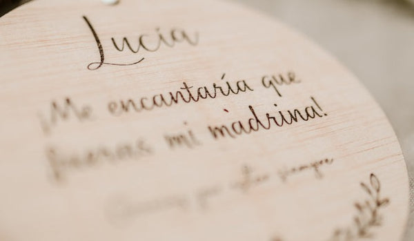 Placa - Personalizada - Lletres de Vida