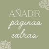 ¿Añadir páginas extras?