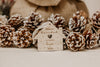 Adorno Navidad - Casa corazón