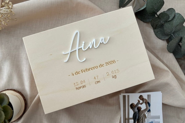 Caja recuerdos - Natalicio