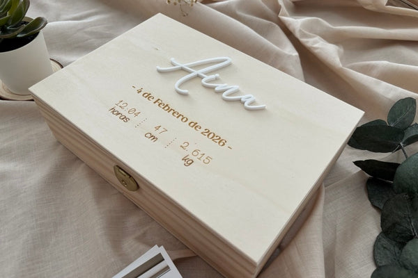 Caja recuerdos - Natalicio