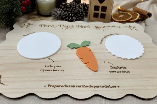 Bandeja Navidad personalizada
